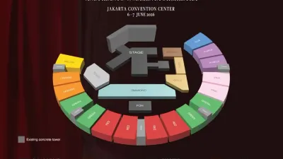 Denah Tribun Konser Raisa. (Sumber: Instagram.com/@juni_concert)