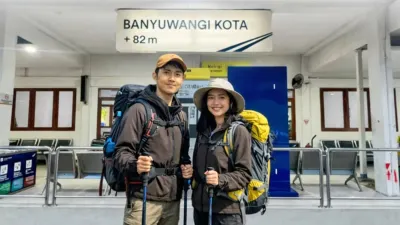 Stasiun Banyuwangi Kota Dekat Kawah Ijen. (Sumber: Instagram.com/@kai121_)
