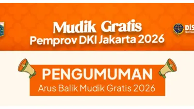 Jangan Sampai Telat! Info Keberangkatan Arus Balik Mudik Gratis 2026 Pemprov DKI Jakarta Besok, Catat Lokasi, Jam, dan Syaratnya