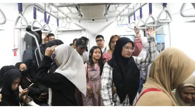 Meningkat Dibanding Tahun Lalu, Pelanggan MRT Jakarta Capai 135.117 Orang di 2 Hari Lebaran 2026