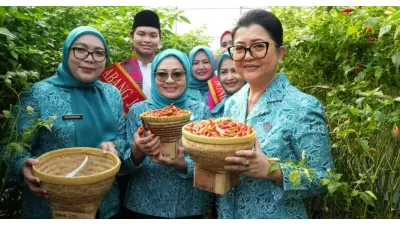 Panen Raya Serentak di Jakarta Timur (Sumber: beritajakarta.id)