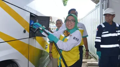 Kementerian ESDM Melakukan Uji Coba Biodiesel B50 (Sumber: esdm.go.id)