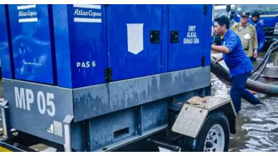 Pemprov DKI Gerak Cepat Atasi Genangan, Seluruh Pompa Air Diaktifkan