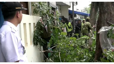 PKL Ditertibkan, Penataan Pasar Angke Diarahkan Lebih Aman dan Nyaman