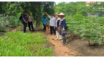Kelurahan Kebon Kosong Sulap Lahan Terbengkalai Jadi Urban Farming (Sumber: beritajakarta.id)