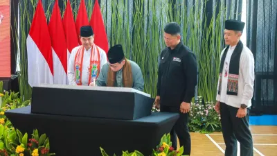 Pramono Anung Resmikan Gedung Baru Dispora DKI Jakarta, Punya Berbagai Fasilitas Ini! 