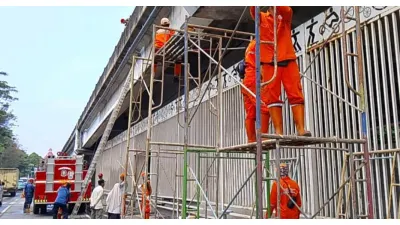 Penataan Kolong Flyover Pasar Rebo (Sumber: beritajakarta.id)