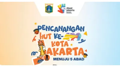 Pencanangan HUT ke 499 Kota Jakarta (Sumber: Instagram @disparekrafdki)