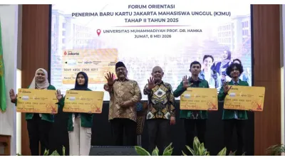 2.097 Mahasiswa UHAMKA Terima KJMU Tahap II 2025, Rano Karno Tekankan Pentingnya Pendidikan