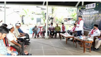 Pelatihan Manajemen Kurban di Kelurahan Dukuh, Kramat Jati, Jakarta Timur (Sumber: beritajakarta.id)