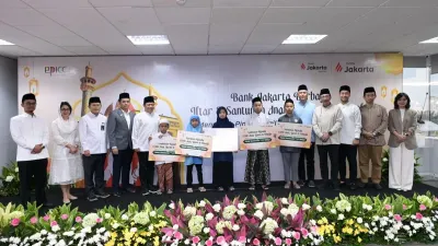 Bank Jakarta Berbagi Kebahagiaan untuk Ribuan Anak Yatim di Ramadan