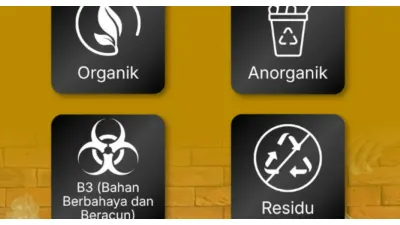 4 Jenis Olahan Sampah dari Sumbernya (Sumber: Instagram @dpr_ri)