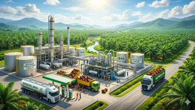 Ilustrasi Biodiesel. (Sumber: Gemini AI)