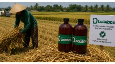Bobibos (Bahan Bakar Original Buatan Indonesia, Bos!) (Sumber: Generative AI dan Instagram @bobibos_)