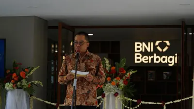 BNI menghadirkan co-working space modern di UGM untuk mendukung ruang kolaborasi, kreativitas, dan pembelajaran inovatif bagi sivitas akademika.