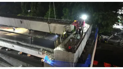 Diharapkan Bisa Urai Kemacetan di Jakarta Barat, Progres Flyover Latumenten Capai 41 Persen dan Kini Masuk Tahap Erection Girder