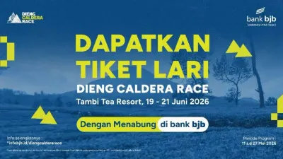 bank bjb Siapkan 80 Slot Lari untuk Event Dieng Caldera Race 2026