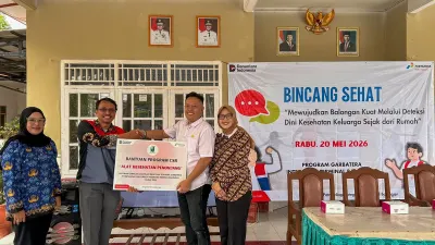 Pertamina Patra Niaga JBB Gelar Bincang Sehat di Balongan, Dorong Deteksi Dini Kesehatan Keluarga