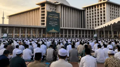 Catat! Jadwal Salat Idul Adha 2026 di Masjid Istiqlal Jakarta hingga Transportasi Umum yang Bisa Digunakan! 