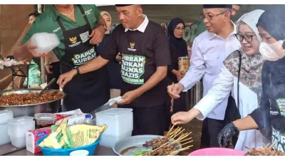 Baznas (Bazis) DKI Gelar Festival Kurban 2026 di Pancoran, Salurkan 500 Paket Daging dan 500 Porsi Makanan Siap Santap untuk Warga
