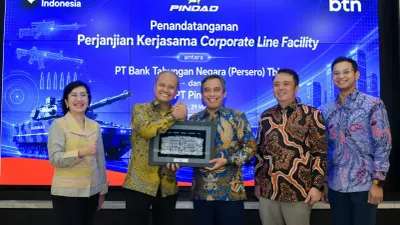 Lewat Pembiayaan Rp1,5 Triliun, BTN Perkuat Dukungan bagi Industri Pertahanan Nasional