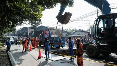 BPBD DKI Jakarta Sebut Longsor di Kawasan Lenteng Agung Berpotensi Melebar