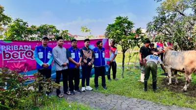 Sambut Hari Raya Idul Adha 1447 H, Sekolah Pribadi Bandung Gelar Program Pribadi Berqurban Salurkan 39 Ekor Sapi dan 5 Kambing