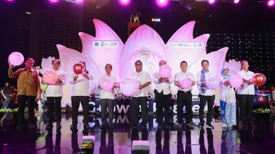 Rangkaian perayaan Hari Tri Suci Waisak: Pemprov DKI Gelar Ilumination of Jakarta 2026