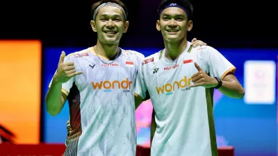 BNI menilai pencapaian Fajar-Fikri dan Alwi Farhan di Singapore Open 2026 mencerminkan suksesnya regenerasi PBSI.