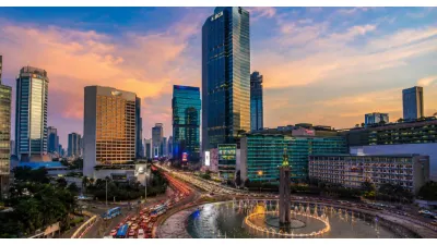 Ilustrasi. Suasana DKI Jakarta (Sumber: Generative AI)