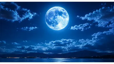 Catat! Ini Waktu Terbaik Menurut BRIN untuk Menikmati Fenomena Blue Moon Hari Ini, Puncak di Indonesia Terjadi Sore Hari