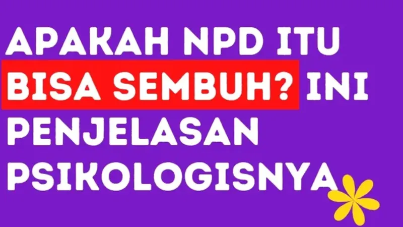 Ilustrasi. Pernyataan psikolog soal penyakit NPD 