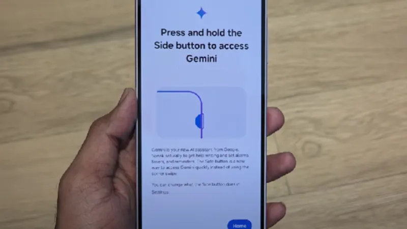 Step by Step, Cara Mengaktifkan dan Menggunakan Fitur Gemini Live di Samsung Galaxy A36 5G