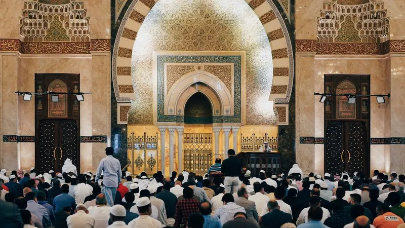 Ilustrasi. Salat tarawih
