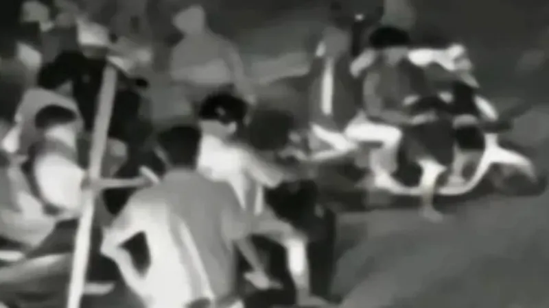 Rekaman CCtv pembunuhan vina dan eky 2016 silam.