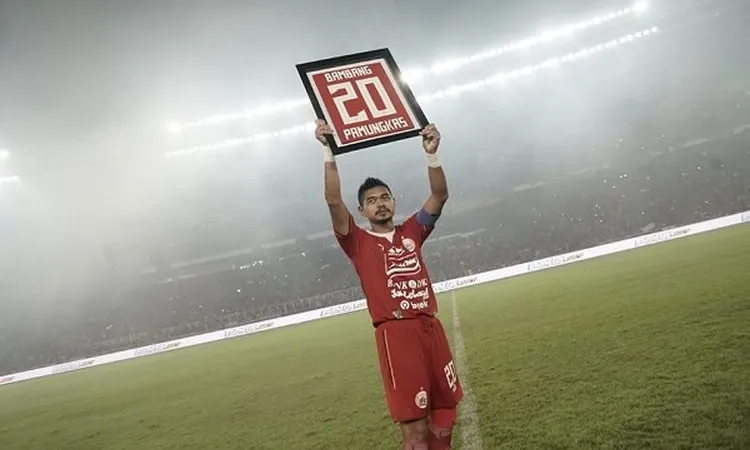 Manager Persija Jakarta, Bambang Pamungkas. (Ayojakarta.com/Hendy Dinata)