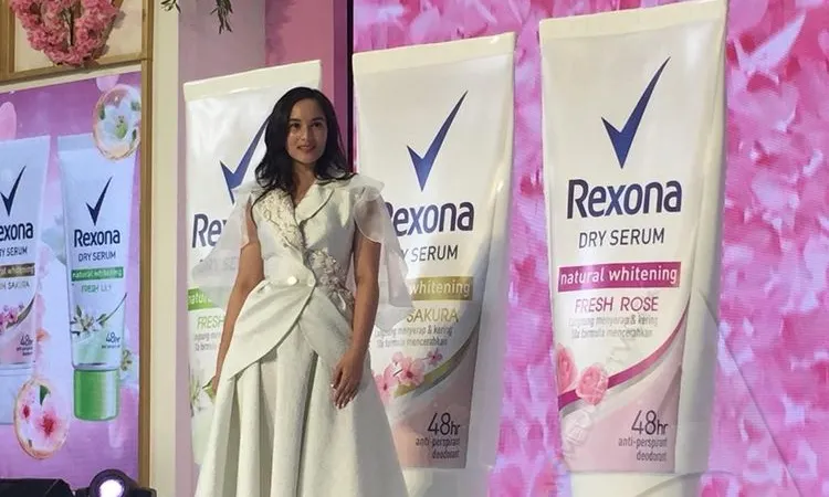 Chelsea Islan dalam peluncuran Rexona Dry Serum di Mal Kota Kasablanka, Jaksel/Istihanah Soejoethi (Ayojakarta.com)