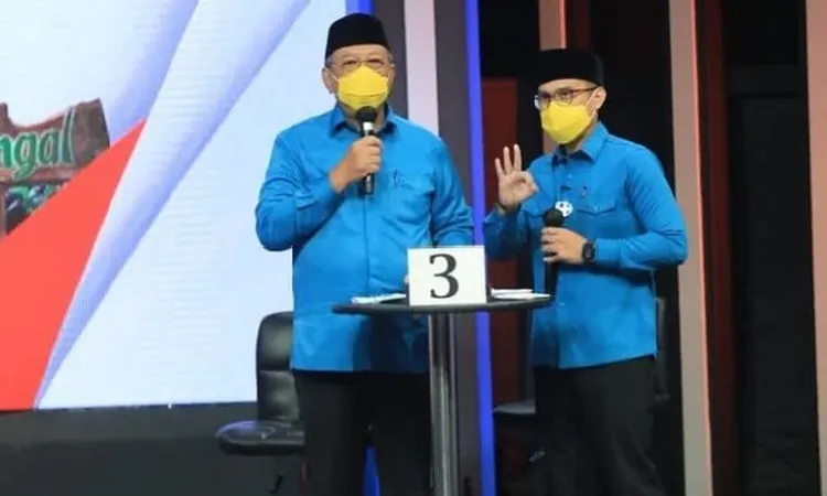 Paslon urut nomor 3 Pilkada Tangsel Benyamin Davnie-Pilar Saga Ichsan/ instagram
