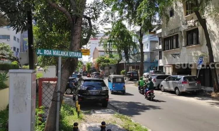 Ruas Jalan Roa Malaka Utara, Tambora, Jakarta Barat, lokasi Muthia Nabila (23) dijambret hingga tewas. (Suara.com/Bagaskara)