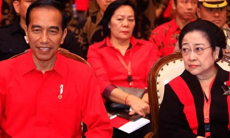Presiden Joko Widodo dan Ketua Umum DPP PDI Perjuangan, Megawati Soekarnoputri (dok @2019 Tempo/Subekti)