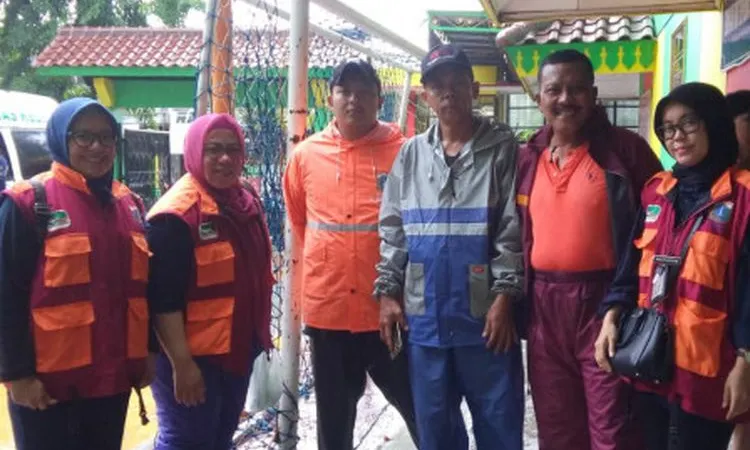 Tim Puskesmas di Jakarta Utara (Beritajakarta.id/Budhi Firmansyah Surapati)