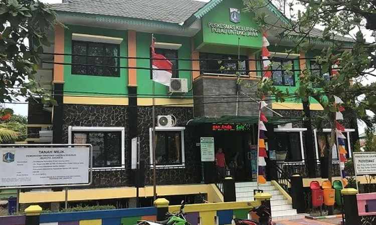 Puskesmas Kelurahan Pulau Untung Jawa dipercantik (pulauseribu.jakarta.go.id)