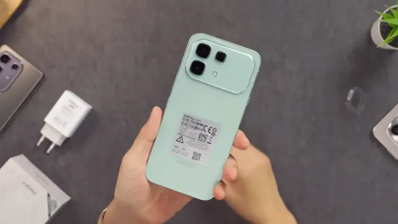 Spesifikasi Infinix Note 60. (Sumber: youtube.com/@GadgetIn)
